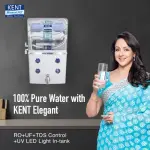 KENT Elegant RO Water Purifier| 4 Years Free Service