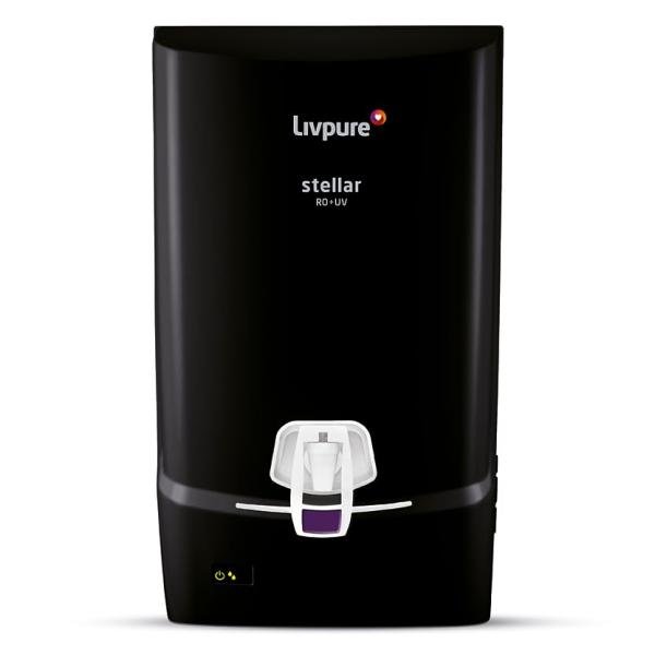 Livpure Stellar RO+UV Water Purifier with 5 Stage Advanced Purification || 7 Litres Storage Capacity || Suitable for Municipal Water