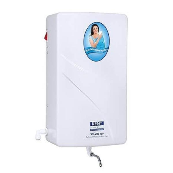 KENT 11138 Smart UV | 4 Stage Smart Online UV Water Purifier | Wall Mountable | High Purification Upto 60 L/hr