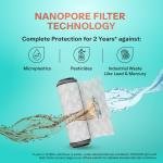 Aquaguard Glory RO+UV+UF Water Purifier| 2 Year Filter Life | Mega Sediment Filter | Active Copper Technology | 10 Stage Purification | >40% Water...