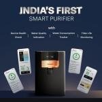 Aquaguard Ritz Pro RO+UV+Copper Water Purifier I Stainless Steel Tank | 2 year filter life | SMART Purifier | TDS Display | Filter Life & Water In take Tracker | With Mega Sediment filter