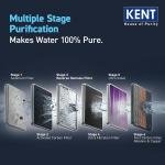KENT Sterling IoT Under the Counter RO Water Purifier| RO+UV+UF+Alkaline+Copper+TDS Control | IoT Enabled | Fully Automatic