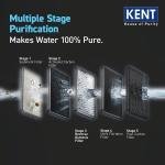 KENT Elegant-B RO Water Purifier| 4 Years Free Service* | RO+UF+TDS Control+UV LED In-Tank | 8L | 20LP/Hr | Ideal For Borewell/Tanker/Municipal Water