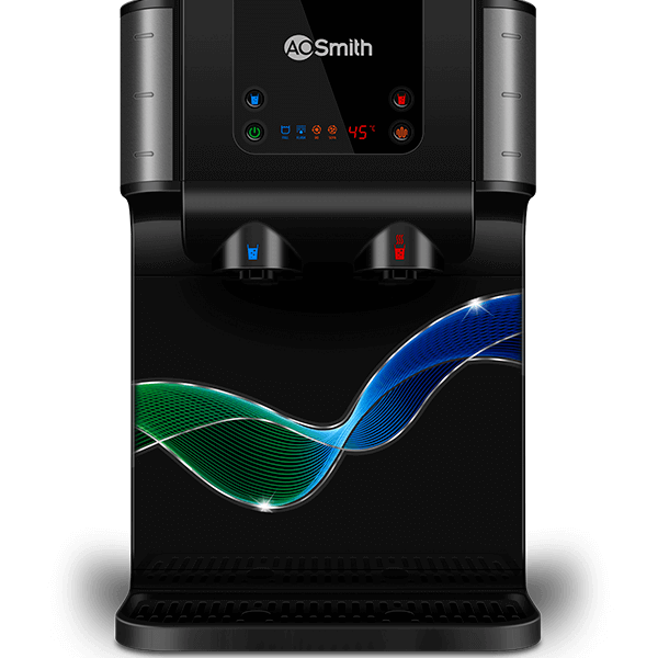 AO Smith PRO PLANET-P6 9 L RO + SCMT Water Purifier (Black)