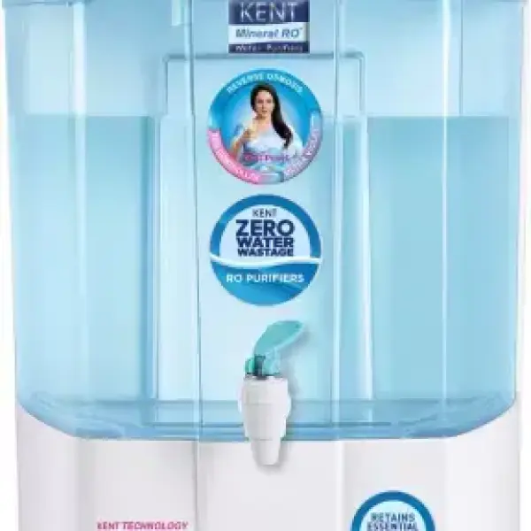 KENT PEARL ZWW MINERAL RO-11098 RO+UV+UF+TDS CONTROLLER (BLUE&WHITE) 20 LTR /HR 8 L RO + UV + UF + TDS Water Purifier (BLUE AND WHITE)