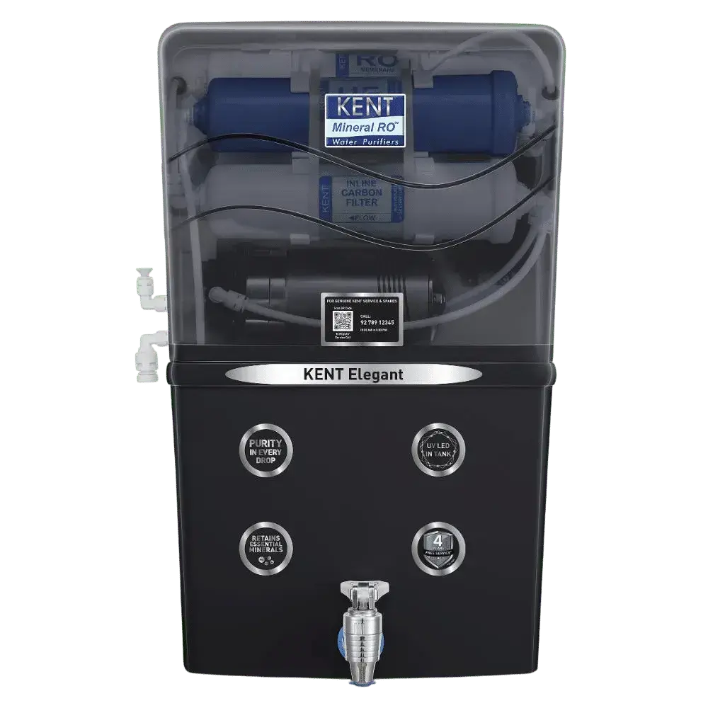KENT Elegant Black 8 L Water Purifier