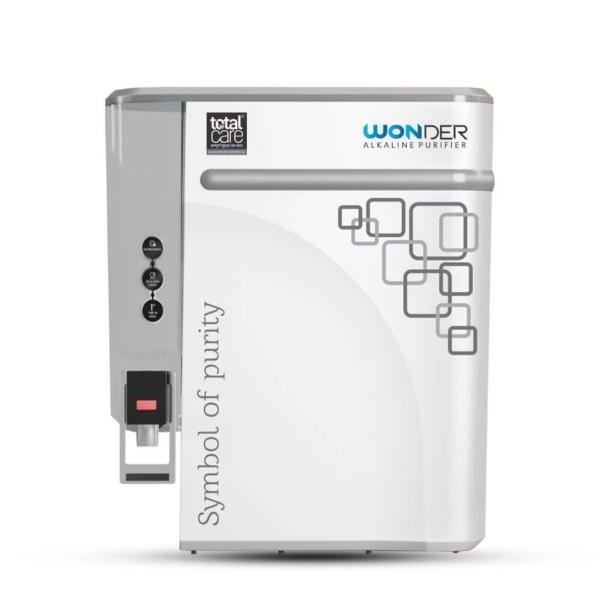 Total Care RO System Wonder Alkaline For Home (Domestic Purpose)RO + Alkaline + TDS Controller Wallmounted/Table Top Domestic RO System