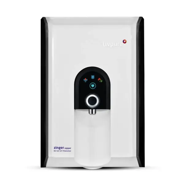 Livpure LIV-ZINGER-HOT-HR(RO+UV+UF+MINERALISER) Water Purifier