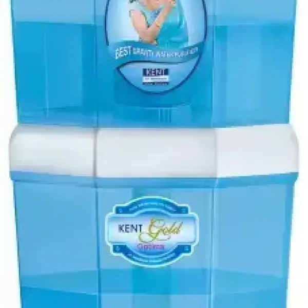 KENT Gold Optima (11016) 10 L Gravity Based + UF Water Purifier (White, Blue)