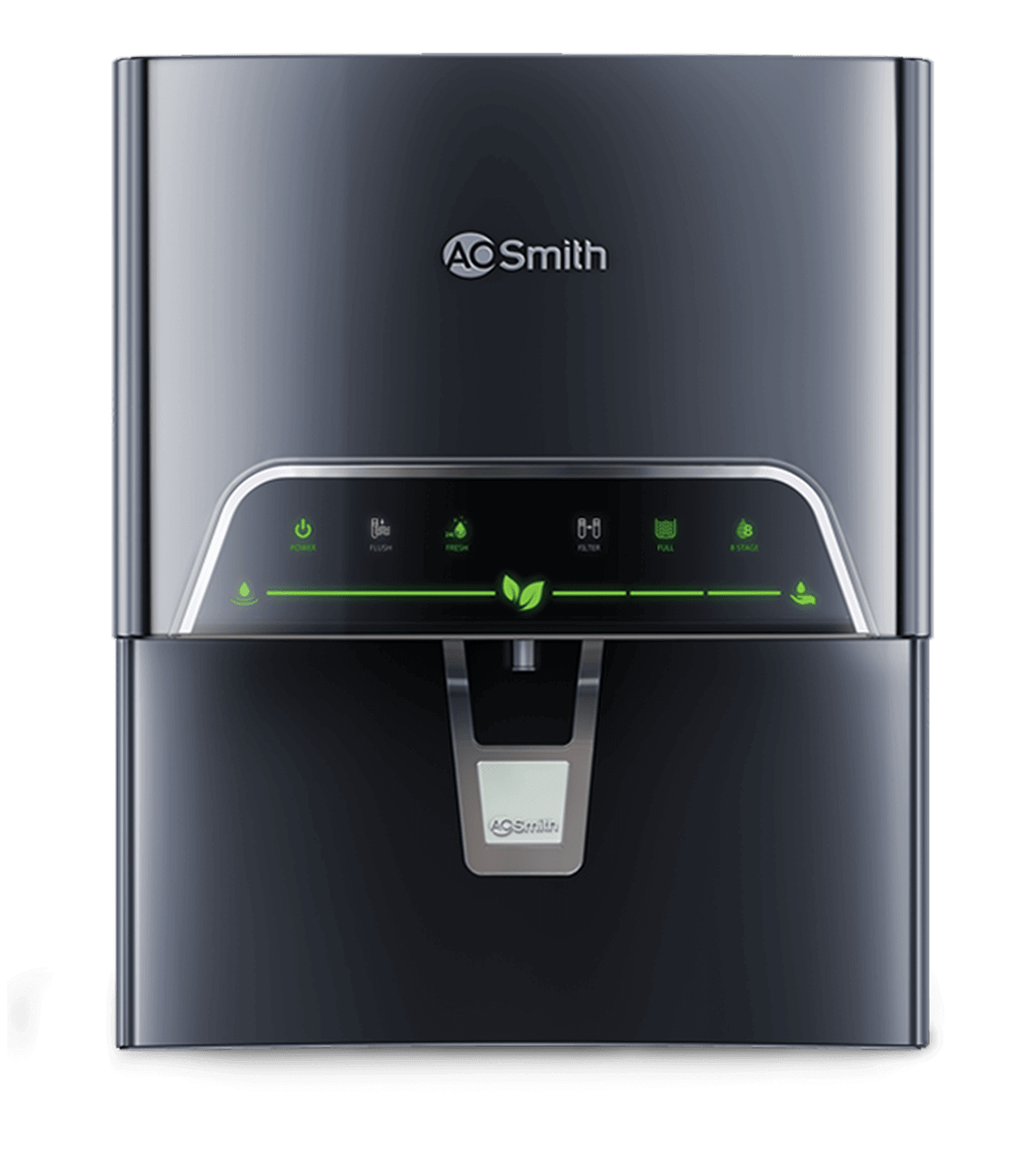 AO Smith ProPlanet P4 Water Purifier 5 L RO + SCMT Water Purifier (Black)