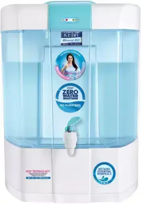 KENT PEARL ZWW MINERAL RO-11098 RO+UV+UF+TDS CONTROLLER (BLUE&WHITE) 20 LTR /HR 8 L RO + UV + UF + TDS Water Purifier (BLUE AND WHITE)