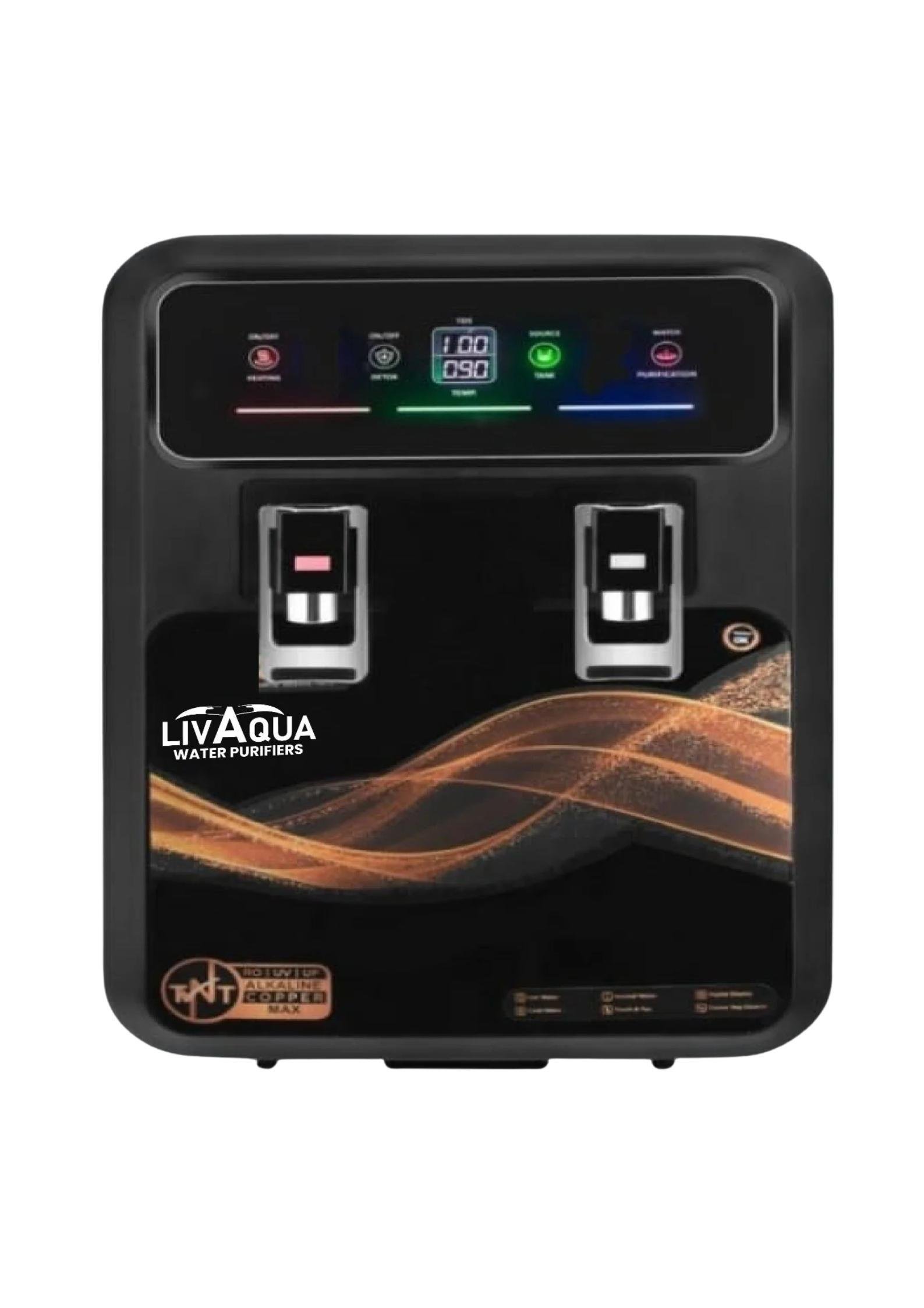 Livaqua hot and normal TNT Pro water purifier | One Year Warrenty | Free Installation