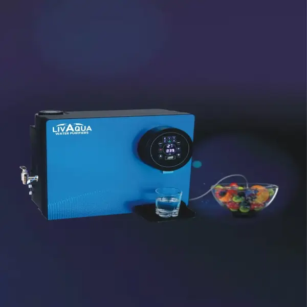 Livaqua Alkaline Hydrozen Rich Water Purifier Hot Cold & Normal with Vegetable Detoxifier