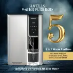 Havells Gracia Alkaline Water Purifier (Silver & Black), RO+UV+Alkaline, Hot, Warm & Ambient Water, Copper+Zinc, 8 Stage Purification, 7.5L SS Tank, S